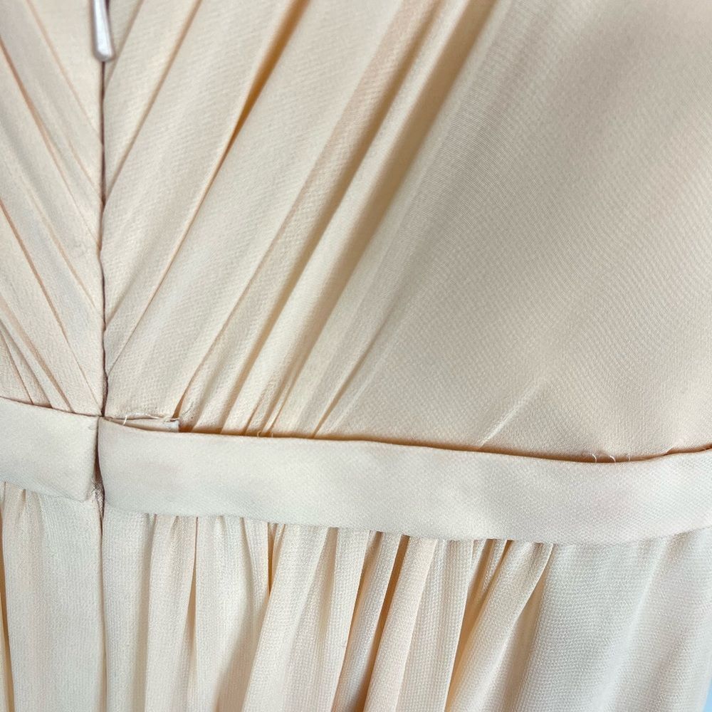 JENNY YOO BRIDESMAID MAXI DRESS VIVIENNE LONG CHIFFON GOWN Wedding Prom 4 - Picture 13 of 16